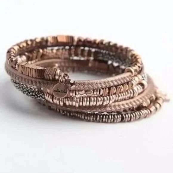 Stella & Dot Jarne Coil Bracelet – Bronze Wrap – Retired - Picture 3 of 6